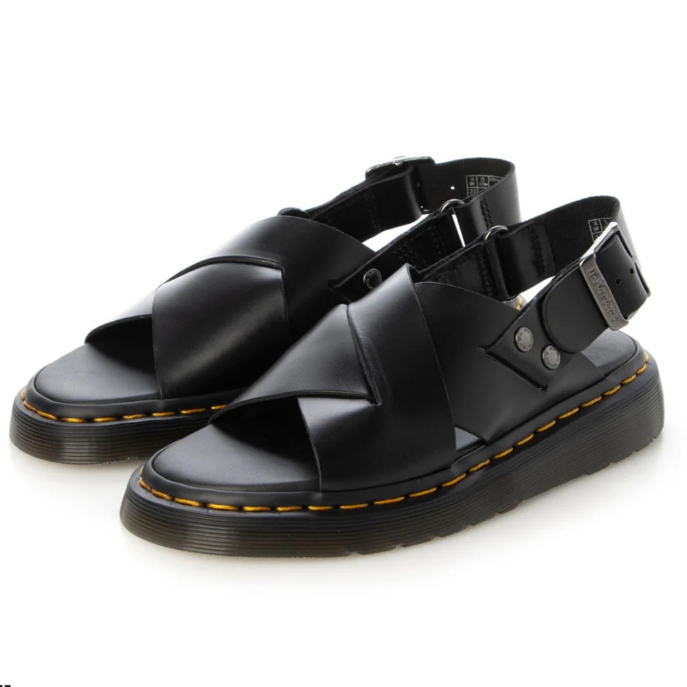 Dr Martens Zane Brando Leather Slingback Sandals 7